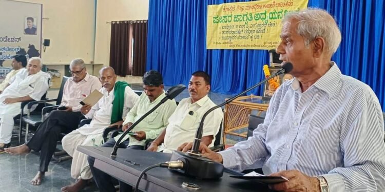 ಮುಂದಿನ ಪೀಳಿಗೆಯ ಭವಿಷ್ಯಕ್ಕಾಗಿ ಜನತೆಯ ಹೋರಾಟಗಳು ಬೆಳೆಯಬೇಕು : ಎಸ್.ಆರ್.ಹಿರೇಮಠ